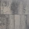 Patio square 60x30x5 cm nero/grey