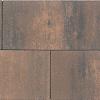 Patio square 60x30x5 cm marrone viola