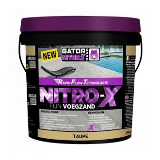 MBI Gator Nitro X Fijn 12,5 kg Taupe