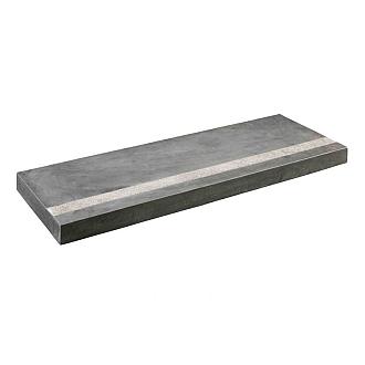 Bloktrede Spotted Bluestone 100x35x15 cm rondom gezoet met facet, antislip 5 cm
