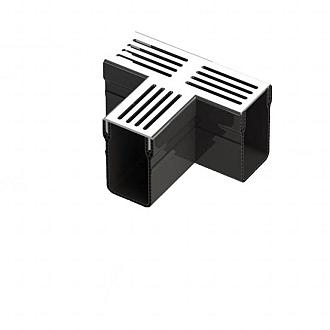 Gardendrain TEE Section Grey 65/100 mm