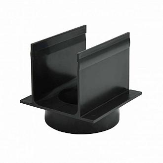 Gardendrain Connector + Spillway 65/100 mm Koppelstuk met verticale uitloop 75 mm