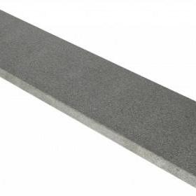 Vijverrand 100x25x3 cm Dark Grey (6 zijdes verzoet, 8 facetranden)