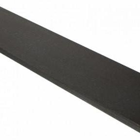 Vijverrand 100x20x3 cm Black (6 zijdes verzoet, 8 facetranden)
