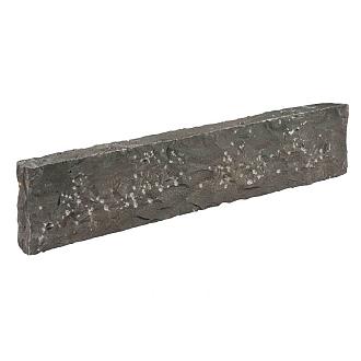 Opsluitband Vietnamese basalt 100x20x6 cm rondom bekapt
