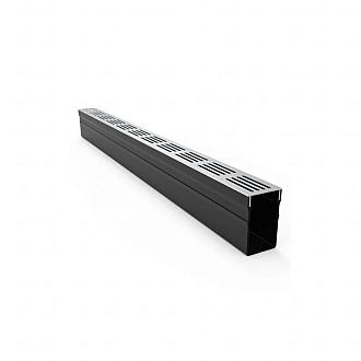 Gardendrain Inox Grating - Stainless steel 1000x65x100 mm