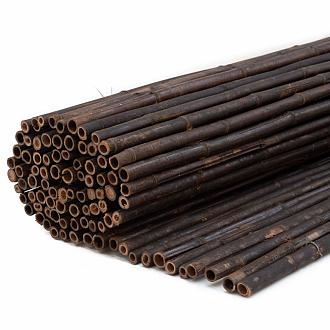 Bamboe rols. zwart 150-180 cm