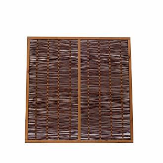 Wilgenmat in frame  90-180 cm