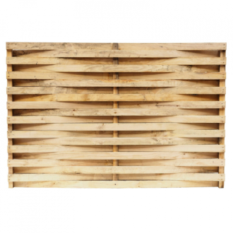 Kastanje vlechtscherm Naturel 120-175cm