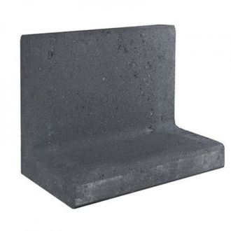 L Element 50x30x40 zwart (BxVxH)