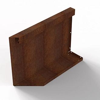 Plantenbak Module+ Uitwendig hoekpaneel (B) 60x42 R