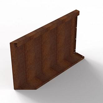 Plantenbak Module+ Uitwendig hoekpaneel (B) 90x56 R