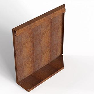 Plantenbak Module+ Uitwendig hoekpaneel (B) 60x56 L