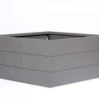 Plantenbak Modulair Taupe 60x60x42 cm