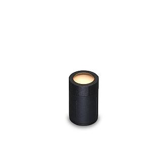 Avis - cirkel zwart grondspot | warmwit | 0,2 watt | OutdoorPro+ | 12 volt