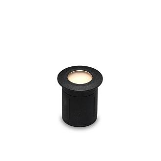 Arada - ring zwart grondspot | warmwit | 0,5 watt | OutdoorPro+ | 12 volt