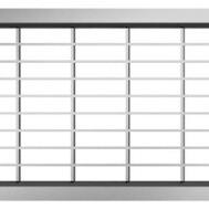 Maasrooster RVS 30/10, L=500mm