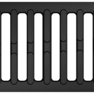 Sleufrooster gietijzer 50cm