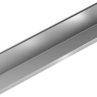 Slotline opzetelement RVS 50cm