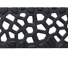 Voronoï rooster gietijzer, 500mm