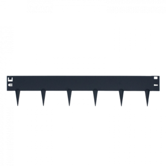 Mevosteel Supreme Edge 1,6 mm, antraciet 100 x 10 cm
