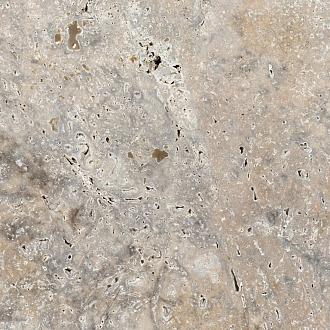 Efesus Travertin Grijs 20x20x1 cm getrommeld (doos à 0,52 m2) **