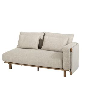 Safina modulaire 3-zits bank, armleuning links incl. 6 kussens