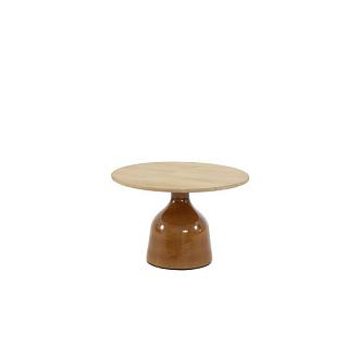 June rond salontafelblad teak, 60 cm Ø