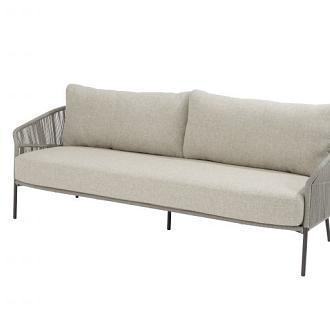 Florence 3 seater bench terre with 4 cushions