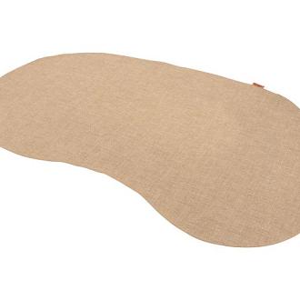 Outdoor vloerkleed kidney-vorm 200 x 290 cm. dust