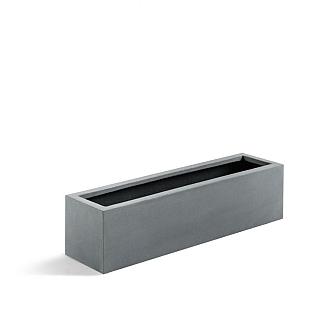 Argento Small Box 100 - Natural Grey - Plantruimte 93x23