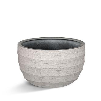 Bordo New Egg Pot Low 80 - Sand - Plantruimte Ø72