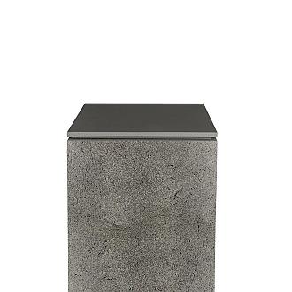 Coverplate Square 30 - Natural Concrete