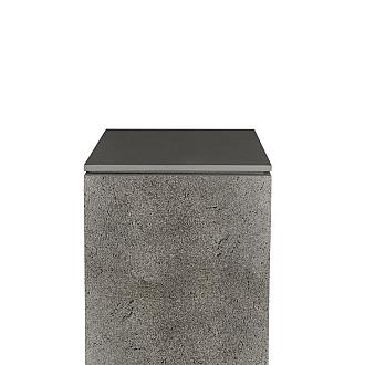 Coverplate Square 30 - Natural Concrete