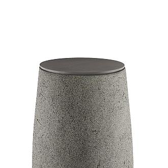 Coverplate Round 27 - Natural Concrete