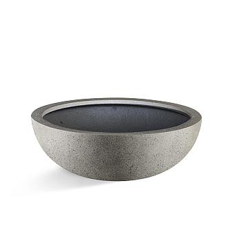 Grigio Bowl 40 - Antique White - Plantruimte Ø34