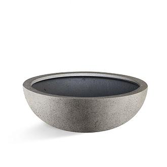 Grigio Bowl 40 - Antique White - Plantruimte Ø34