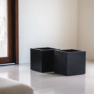 Grigio Cube 30 - Anthracite - Plantruimte 24x24