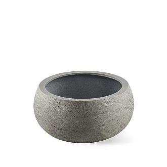 Grigio Low Balloon 114 - Natural Concrete - Plantruimte Ø97
