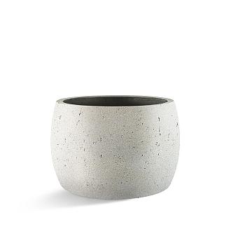 Grigio Modern Bowl 50 - Antique White - Plantruimte Ø40.5