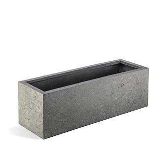 Grigio Small Box 100 - Natural Concrete - Plantruimte 93x23