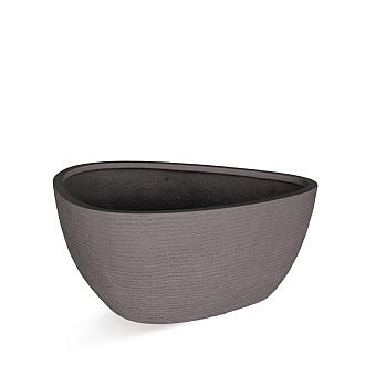 Ruvido Organic Low 67 - Ash Brown - Plantruimte Ø48