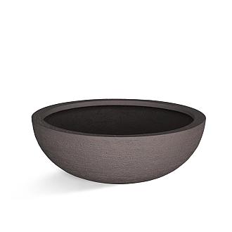 Terreno Bowl 40 - Ash Brown - Plantruimte Ø34