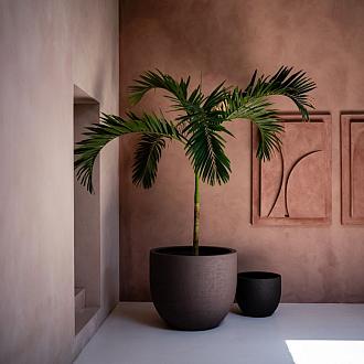Terreno New Egg Pot 36 - Ash Brown - Plantruimte Ø30