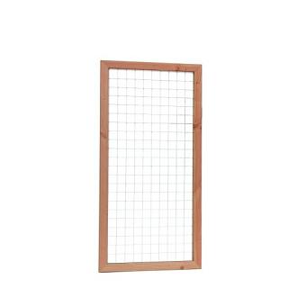 Douglas Betonijzertrellis 90x180cm, maas 7,5x7,5cm, in raamwerk 4,5x7cm