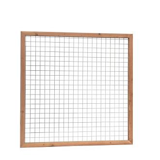 Douglas Betonijzertrellis 180x180cm, maas 7,5x7,5cm, in raamwerk 4,5x7cm
