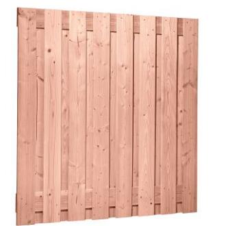 Douglas plankenscherm 17-planks