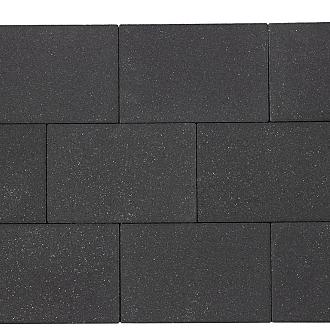 H2O square black emotion graphit 20x30x6 cm excellent