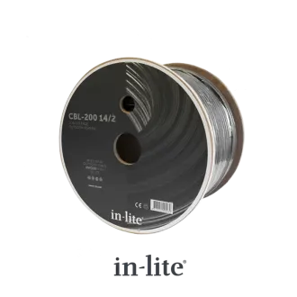 In-Lite Laagspanningskabel type CBL-14/2 12V 2-aderig 200 meter