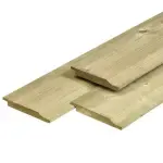 NE Vuren Halfhouts Rabat 1,8x14,5x420 Groen geïmpregneerd